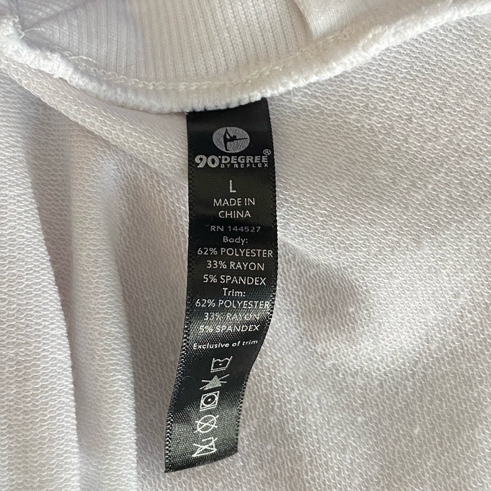 3 for $18 90 degree by Reflex cotton stretchy workout tee - Picture 4 of 4